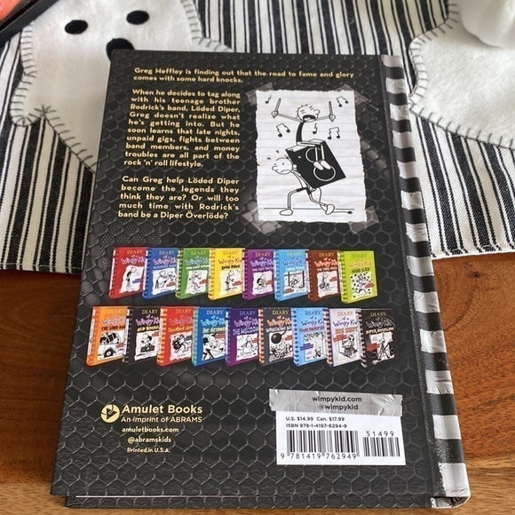 NEW LOT OF 2 Diary Of A Wimpy Kid Diper Overlode & Big Shot Hardcover Books - Picture 5 of 6